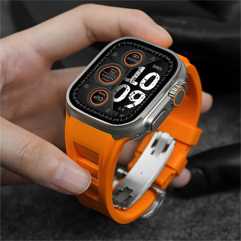 RMBD002 Sport Fluorine Rubber Band For Apple Watch
