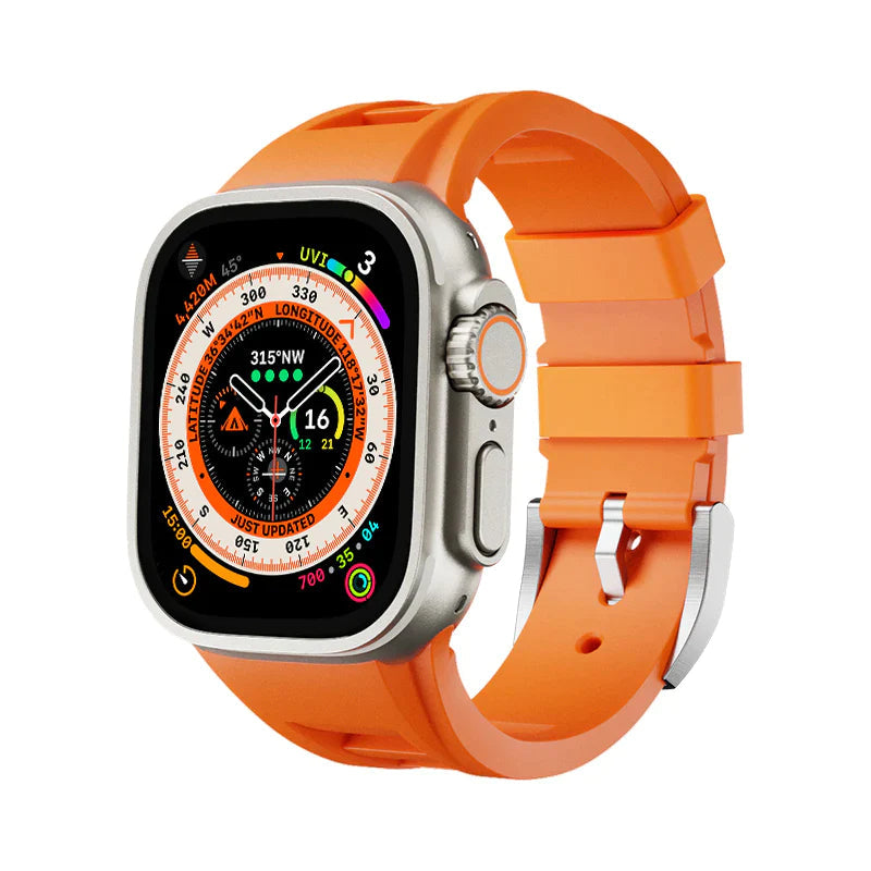 RMBD002 Sport Fluorine Rubber Band For Apple Watch
