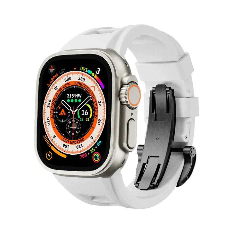 RMBD002 Sport Fluorine Rubber Band For Apple Watch