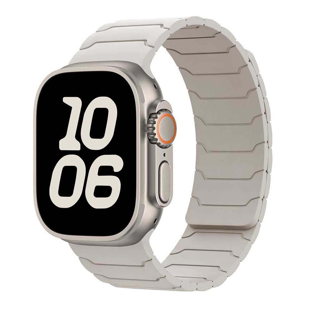 Warrior Silicone Magnetic Band For Apple Watch