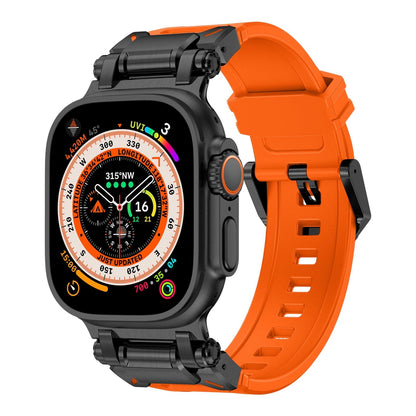 Explorer Rubber Band With Titanium Adapter For Apple Watch
