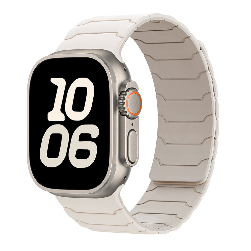 Warrior Silicone Magnetic Band For Apple Watch