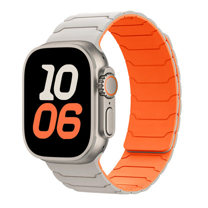 Warrior Silicone Magnetic Band For Apple Watch