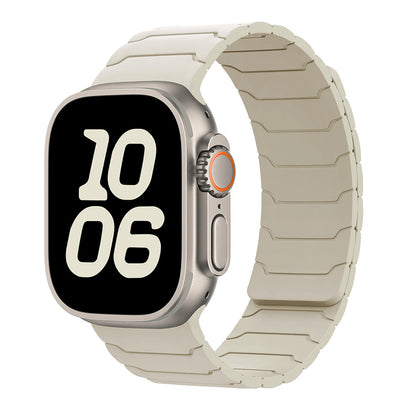 Warrior Silicone Magnetic Band For Apple Watch