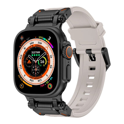 Explorer Rubber Band With Titanium Adapter For Apple Watch
