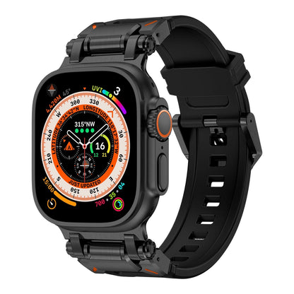 Explorer Rubber Band With Titanium Adapter For Apple Watch