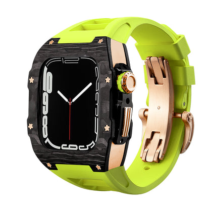 RM7002 Carbon Fiber Series - Royal Tank Apple Watch Case