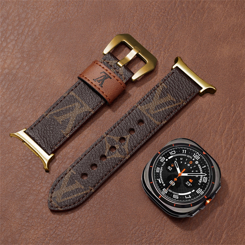 Classic Handmade Leather Band For Samsung Galaxy Watch