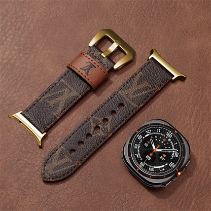 Classic Handmade Leather Band For Samsung Galaxy Watch