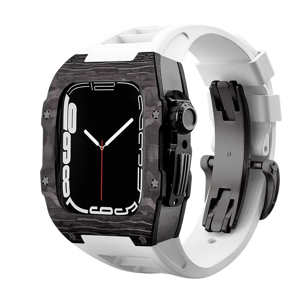 RM7002 Carbon Fiber Series - Dark Tank Apple Watch Case