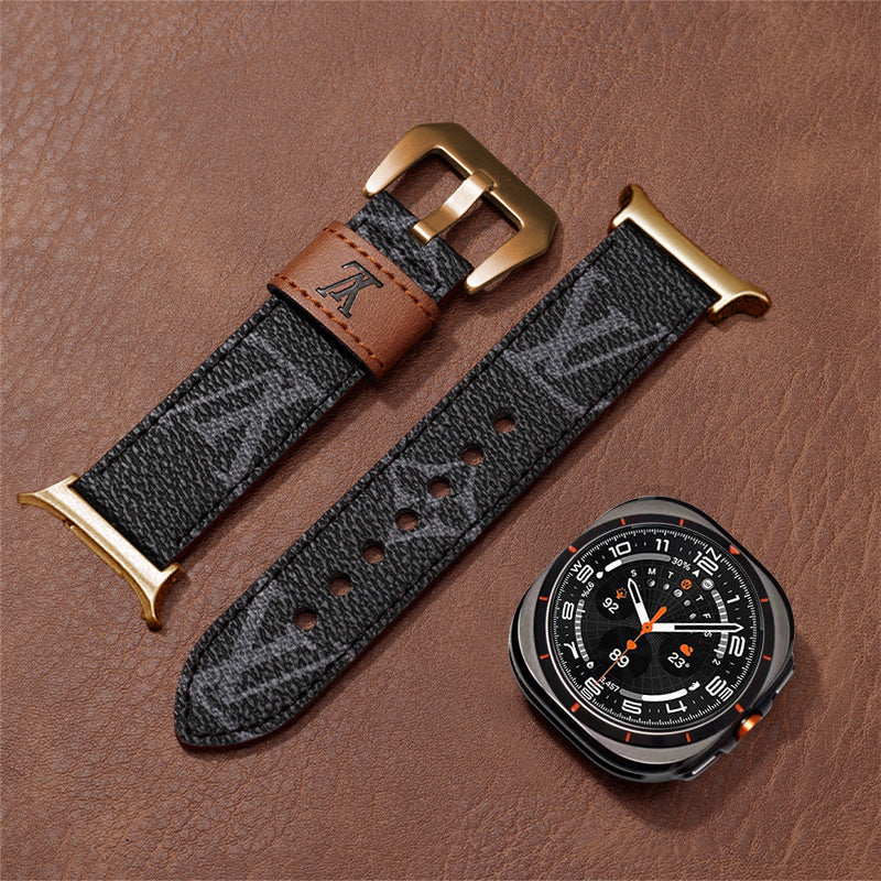 Classic Handmade Leather Band For Samsung Galaxy Watch