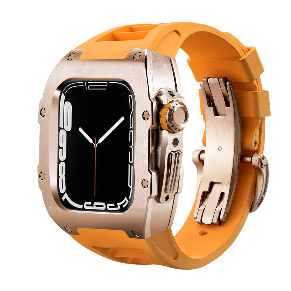 RM7002 Series - Golden Tank Apple Watch Case