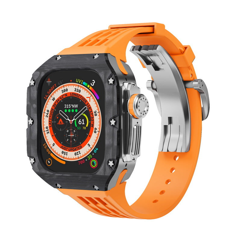 RM6003 Carbon Fiber Series - Oyama Mountain Apple Watch Ultra Case