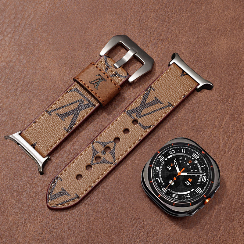Classic Handmade Leather Band For Samsung Galaxy Watch