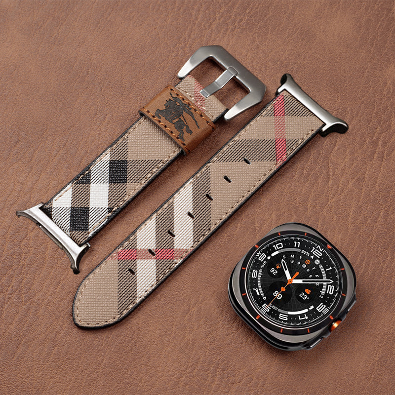 Classic Handmade Leather Band For Samsung Galaxy Watch