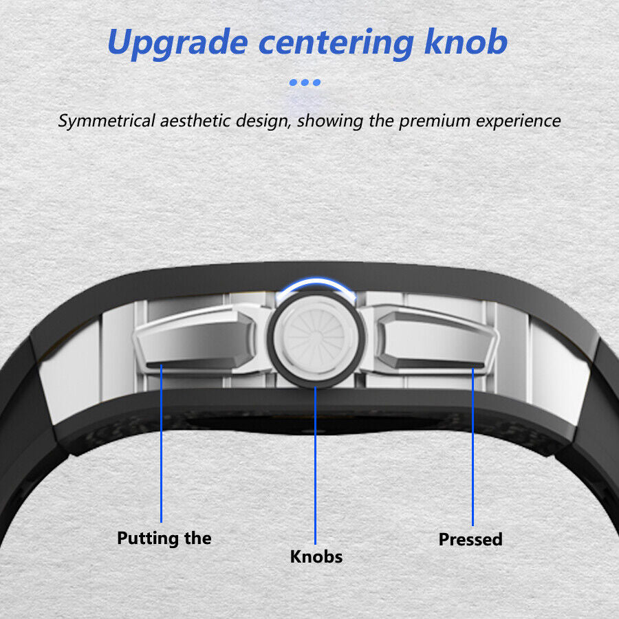 RM9008 Series - Champagne Wine barrel Apple Watch Case