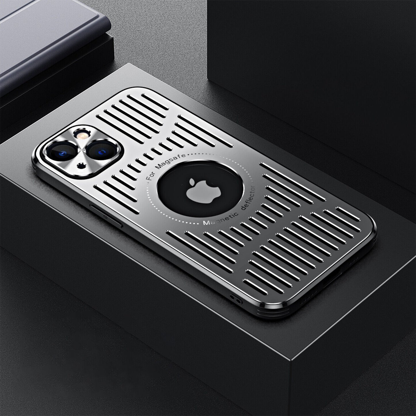 Metal Magnetic Heat Dissipation Ventilated IPhone Case