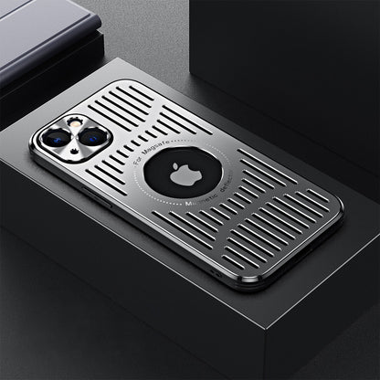 Metal Magnetic Heat Dissipation Ventilated IPhone Case