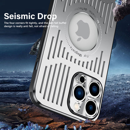 Metal Magnetic Heat Dissipation Ventilated IPhone Case